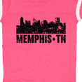 thumbnail image 4 of Inktastic Memphis City Skyline with Grunge Boys or Girls Baby Bodysuit, 4 of 5