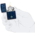 thumbnail image 2 of Zippo Pixel Game Design Matte Navy Windproof Pocket Lighter 49114, 2 of 4