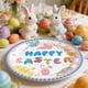 thumbnail image 4 of Pack de 16 platos para la fiesta de Pascua | Platos desechables de primavera Papel multicolor | Decoraciones de Feliz Pascua Diseño vibrante | Tamaños grandes de 9" y 7" | Resistente a los desgarros, 4 of 6