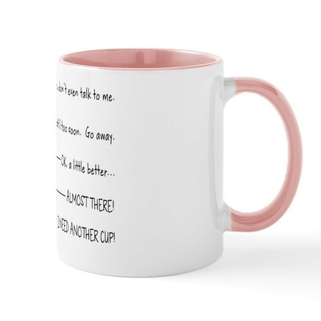 

CafePress - DON t EVEN TALK TO ME UNTIL I FINISH MY Large Mug - 11 oz Ceramic Mug - Novelty Coffee Tea Cup