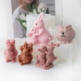 thumbnail image 3 of lanema Easter Rabbit Silicone Molds Delicate Rabbits Decorations Molds Easy to Clean Charm Mold for Jewelry Crafting, 3 of 21