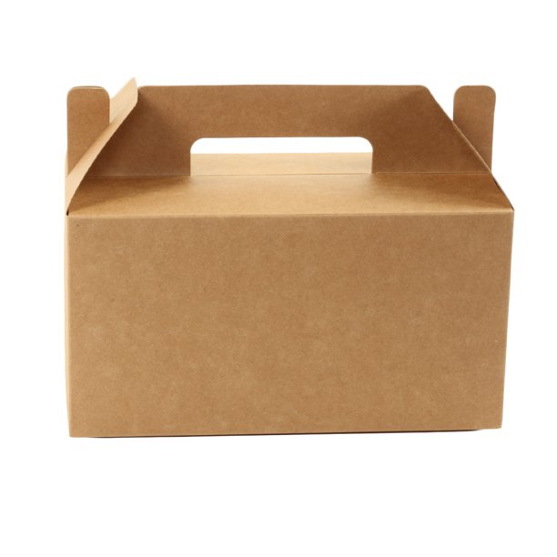 Koyal Wholesale Kraft Gable Boxes with Handle, Twine String Included, 9