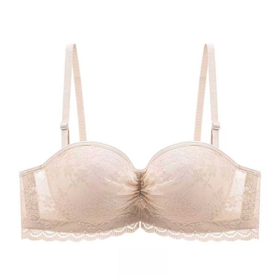 Lmueinov Bra for Womens Push Up Underwire Lace Shaping Bralette Breathable Comfortable Everyday Bras