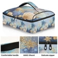 thumbnail image 2 of Iauyy Casserole Carrier for Hot Food Insulated Casserole Travel Carry Bag with Lid Food Warmer Bag for Party/Picnic,Mermaid Tail, 2 of 7