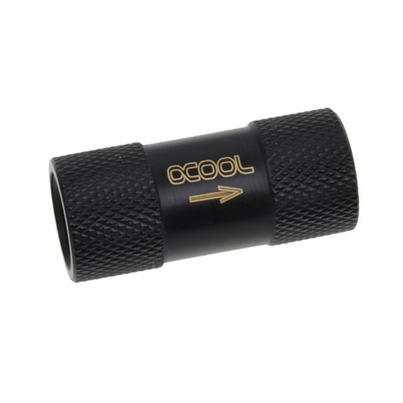 Alphacool Check Valve, Deep Black