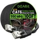 thumbnail image 1 of Cable Ethernet GearIt Cat6 para exteriores, 30 m, resistente al agua, 10 Gbps, 1 of 8