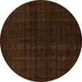 thumbnail image 1 of Ahgly Company Indoor Round Oriental Orange Industrial Area Rugs, 7' Round, 1 of 4