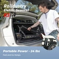 thumbnail image 5 of Rolldustry R3 Electric Scooter for Adults with 350W Motor, Max 18 Mph Speed & 21 Miles Range, Black, 5 of 9