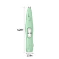 thumbnail image 3 of SLYNSHome Dog Paw Trimmer with LED Light,Rechargeable Cordless Electric Grooming Clippers Pet Hair Shaver for Dogs Cats - Green, 3 of 8