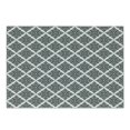 thumbnail image 1 of Orient Cutting Board, Monochrome Pattern with Floral Motif Ornament Print, Decorative Tempered Glass Cutting and Serving Board, in 3 Sizes, by Ambesonne, 1 of 2