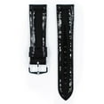 thumbnail image 2 of Hirsch Diva Leather Watch Strap - Black - M - 14mm - Silver Buckle, 2 of 9