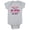 Heather Gray, variant on CafePress - Backoff Sister - Cute Infant Bodysuit Baby Romper
