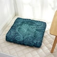 thumbnail image 6 of Boho Meditation Mat, Paisley Square Floor Pillow for Sitting Comfort, Yoga Cushion for Bedroom or Living Room 22 x 22, 6 of 7