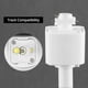 thumbnail image 4 of 6 Pack LED Track Lighting Heads, 3000K Warm White H-Type Spotlight for Art Exhibition & Task Lighting, 4 of 5
