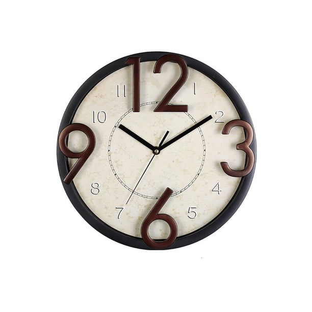 Reloj de pared Billuyoard HA082713-01 movimiento silencioso Decoración del hogar bronce