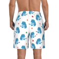 thumbnail image 3 of Kdxio Cartoon Poodle Dog Pattern Mens Casual Shorts - Drawstring Summer Beach Sports Shorts for Men, 3 of 9