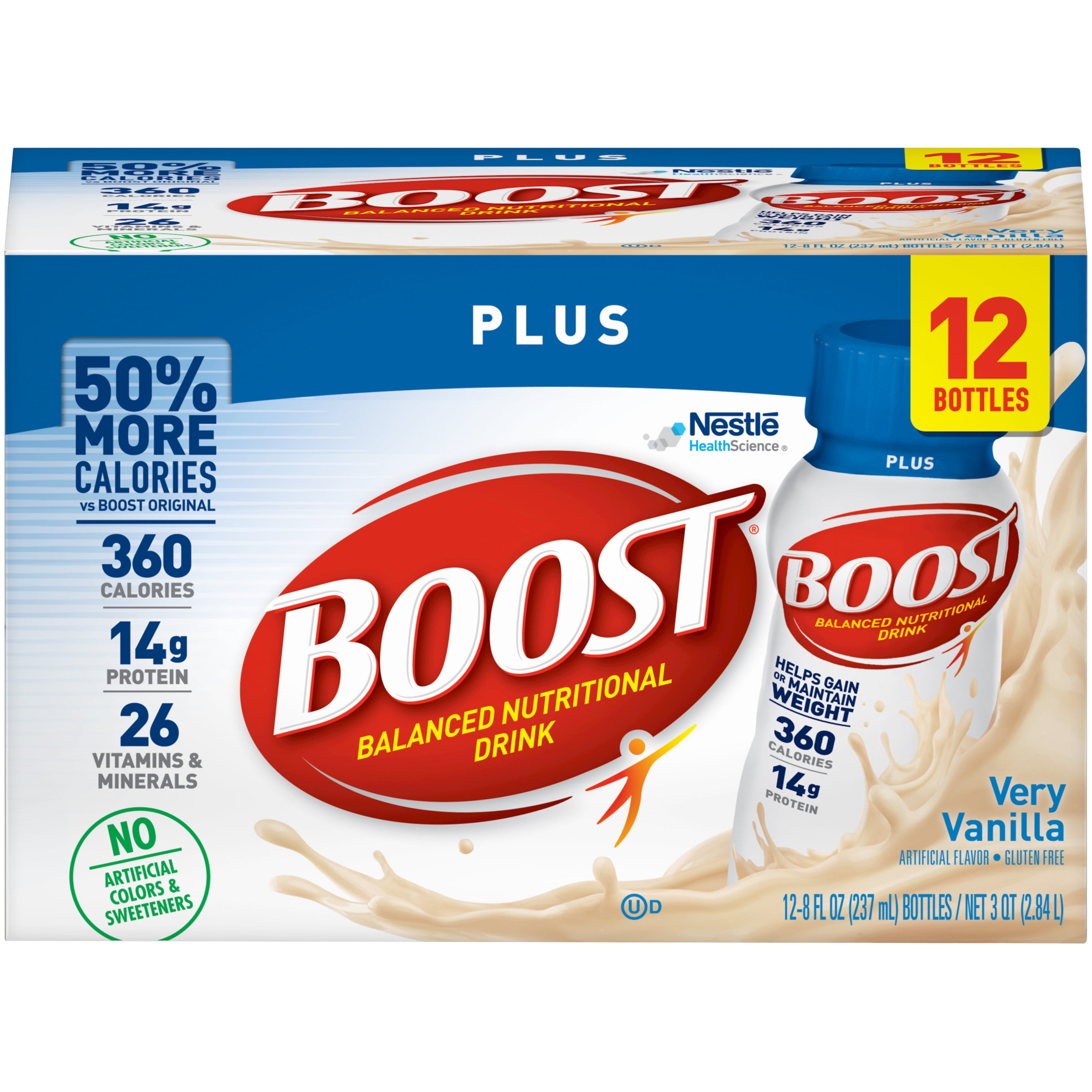 Boost Plus Ready To Drink Nutritional Drink Very Vanilla Nutritional 