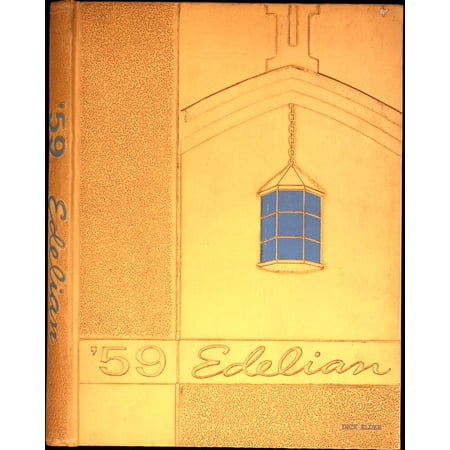 (Custom Reprint) Yearbook: 1959 Edward Drummond Libbey High School - Edelian Yearbook (Toledo OH)
