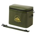 thumbnail image 2 of Bolsa térmica portátil para enfriar alimentos, bolso de mano, bolsa térmica aislante para viajes, barbacoas, picnics Verde, 2 of 8