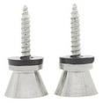thumbnail image 1 of 1 Pair of Replacement Guitar Strap Locks Studs Strap Retainer Ukulele Strap Locks, 1 of 8