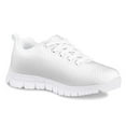 thumbnail image 2 of Pzuqiu Kids Running Shoes Simple Pure White Breathable Air Mesh Shoes Lightweight Sports Child Shoes for Girls/Boys Size 11, 2 of 7