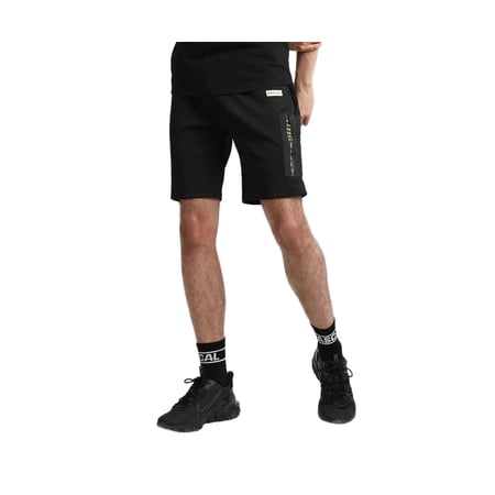 Rascal Mission Short Boys Active Shorts Size S, Color: Black/Volt