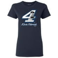 thumbnail image 2 of Women's Stewart-Haas Racing Team Collection Navy Kevin Harvick Driver T-Shirt, 2 of 3