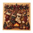 thumbnail image 2 of syligr Stocking Christmas Diamond Art for Adults, Vintage Christmas Pearl Art Kits, DIY Pearl Diamond Kit, Winter Bead Crafts Ornament, Xmas Party Decorations for Mantel, Unique Gift/Favors, 2 of 9