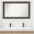thumbnail image 4 of Amanti Art Custom Wall and Bathroom Mirror (28.5 x 45.5 in.), Rustic Pine Brown Frame, 4 of 7