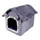 thumbnail image 2 of Cama tipo cueva para gatos Fernando lavable Orejas grises L, 2 of 8