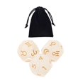 thumbnail image 2 of 3Pcs Acrylic Astrological Dice Constellation Dice for Role Playing gifts Style E, 2 of 8