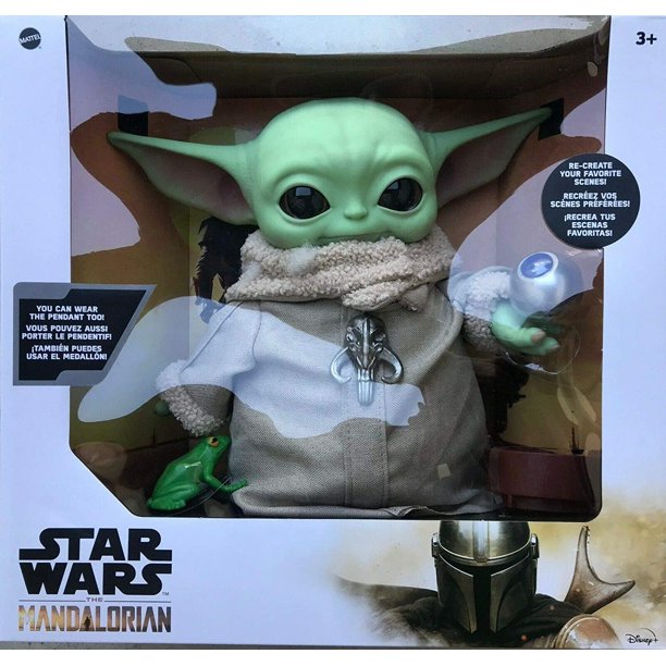 Star Wars The Child Baby Yoda The Mandalorian With 4 Accessories 12 Tall Walmart Com Walmart Com