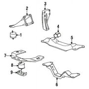 Genuine OE BMW Motor Mount - 11-81-1-135-948