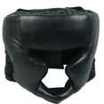 thumbnail image 1 of Soidarity Protector de cabeza de boxeo de tipo cerrado, protector de cabeza de boxeo para adultos, protector de cabeza de piel sintética, Boxeo, 1 of 6