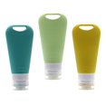 thumbnail image 3 of Juego de Botellas de viaje de silicona jinwen 90 ml Recargables Flexibles 3 piezas, 3 of 8