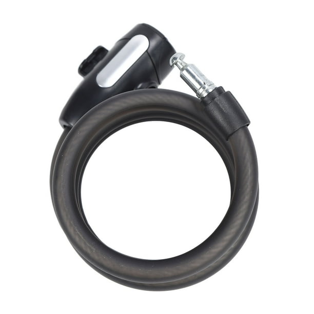 Candado de Cable Jadeshay para Bicicleta 4,9 Pies Color Negro Mate