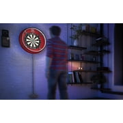Target Darts Corona Vision Black Frame / White LED Surround Ring Light Dartboard Lighting System