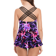 thumbnail image 4 of Firpearl Women's Tankini Swimsuits Cross Back Flowy Swim Tops Modest Swimwear, 4 of 4
