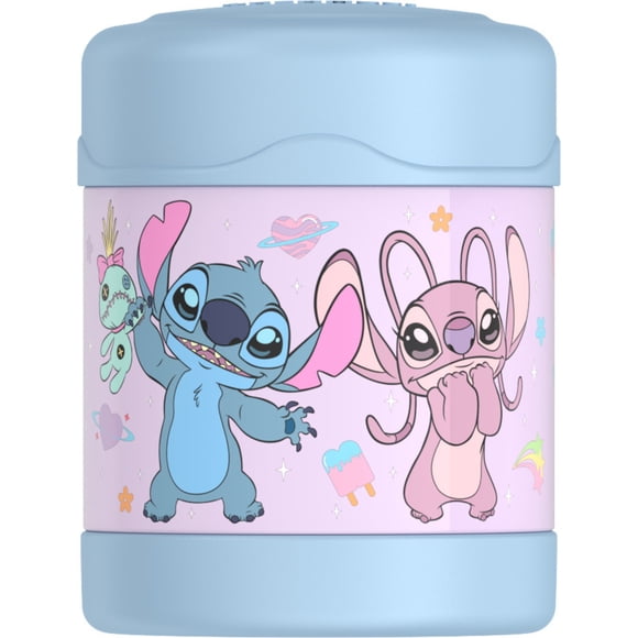 Thermos Kids Stainless Steel Vacuum Insulated FUNtainer Food Jar, 10 oz Stitch
