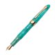 thumbnail image 1 of Pluma estilográfica con émbolo, pluma de escritura Ef0.5mm, acrílico liso, Mini bolígrafos de bolsillo, instrumento de escritura, pluma de relleno de verde claro, 1 of 8