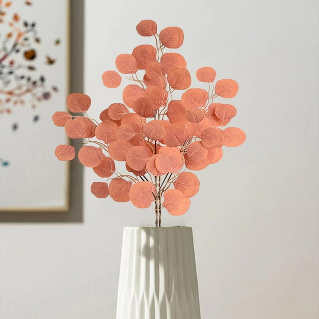 Fiudx Inflorescencia de Planta Seca Natural, Conjunto de Ramas Artificiales Realistas, Fácil de Decorar En Jarrones, Material Ecológico, Ideal para Bodas y Decoración Del Hogar, 65 X 45 Cm