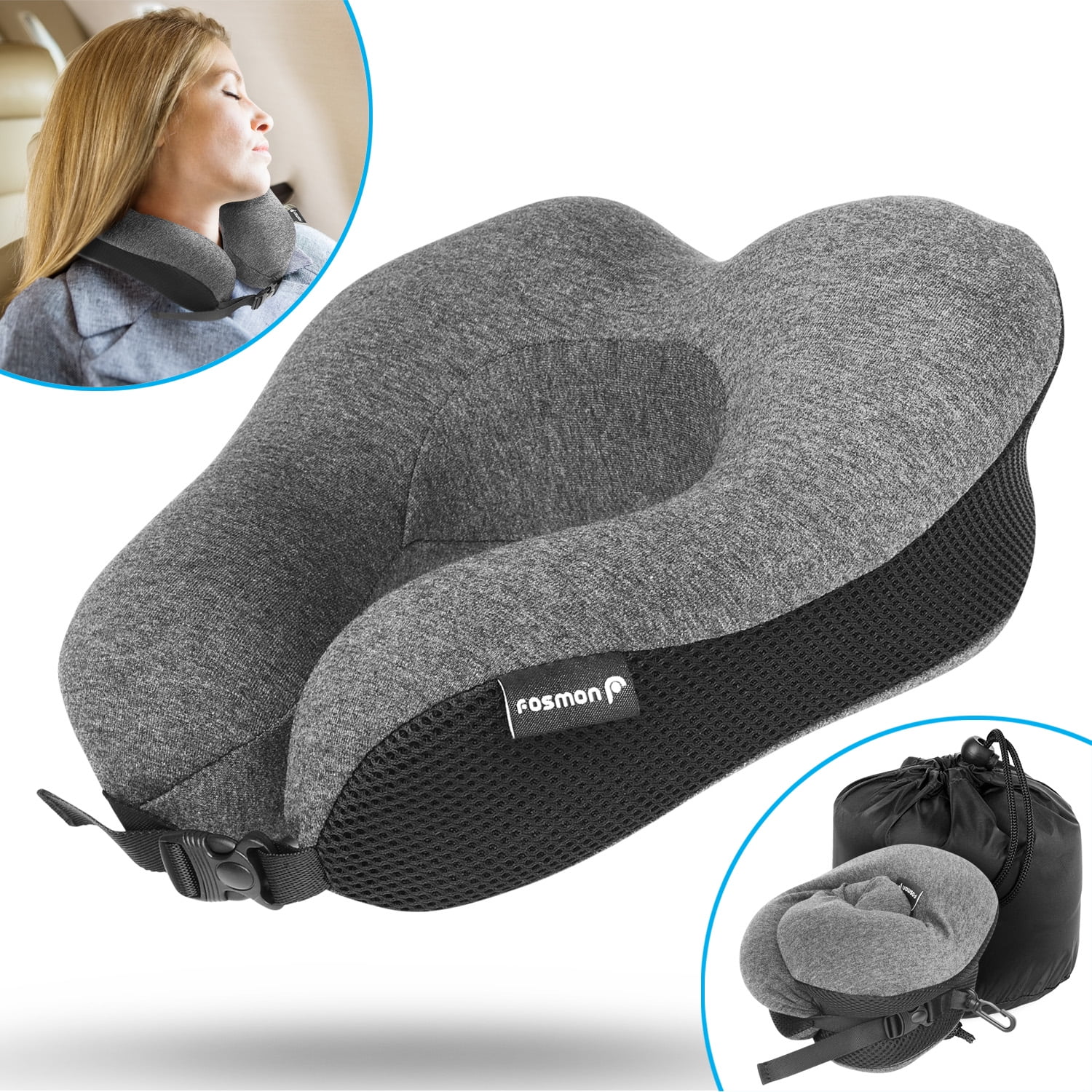 memory foam travel pillow