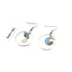 thumbnail image 4 of Jumpingount 1 par de aretes de mujer con diseño largo, joyería práctica para niñas, pendientes de tuerca PinkA Ropa, zapatos y accesorios Miscelánea Tipo B Jumpingount AP009007-02B, 4 of 6