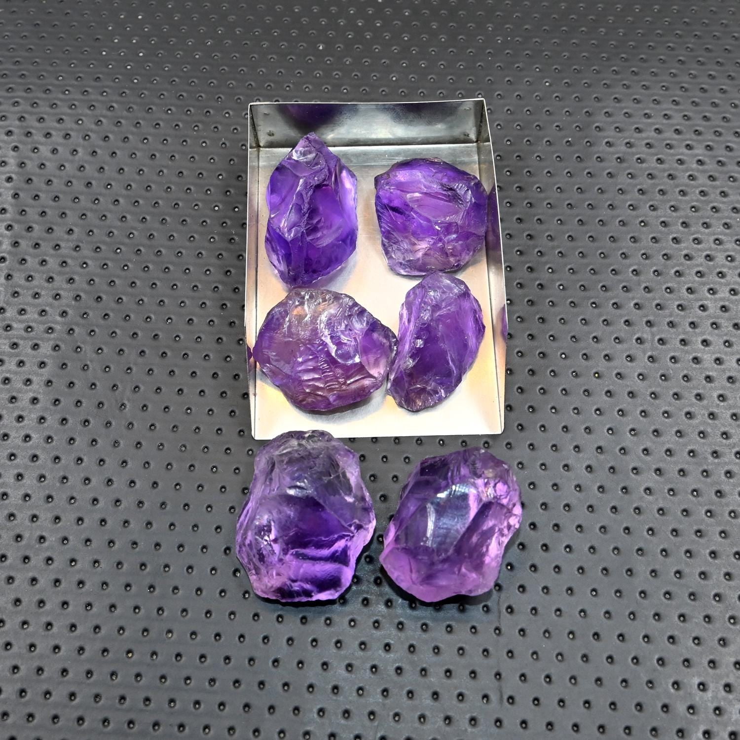 A.B. Gems Raw Amethyst Crystal: Huge Size Natural A Grade Rough Stone