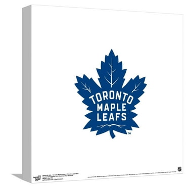 Gallery Pops NHL Toronto Maple Leafs - Primary Logo Mark Canvas Wall Art, Unframed Version, 12" x 12"