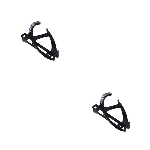 Sonducket Portabotellas para bicicleta Deportes de alta elasticidad Fuerte Universal Soporte para taza de agua Ciclismo profesional Estante para Negro 2piezas