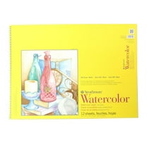 Strathmore Watercolor Paper Pad, 300 Series, 18 in x 24 in, Tape-Bound