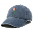 thumbnail image 4 of DALIX Tulip Hat Womens Floral Collection Baseball Cap in Navy Blue Vintage, 4 of 6