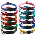 thumbnail image 1 of Juego de 12 collares TUNC para gatos longitud Ajustable de 19 a 32 cm collar para gatitos, 1 of 5