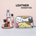 thumbnail image 7 of Sigee Sanrio Cm for Leather Makeup Bag Travel Cosmetic Organizer with Zipper Closure Toiletry bag Organizer for Women, 7 of 7